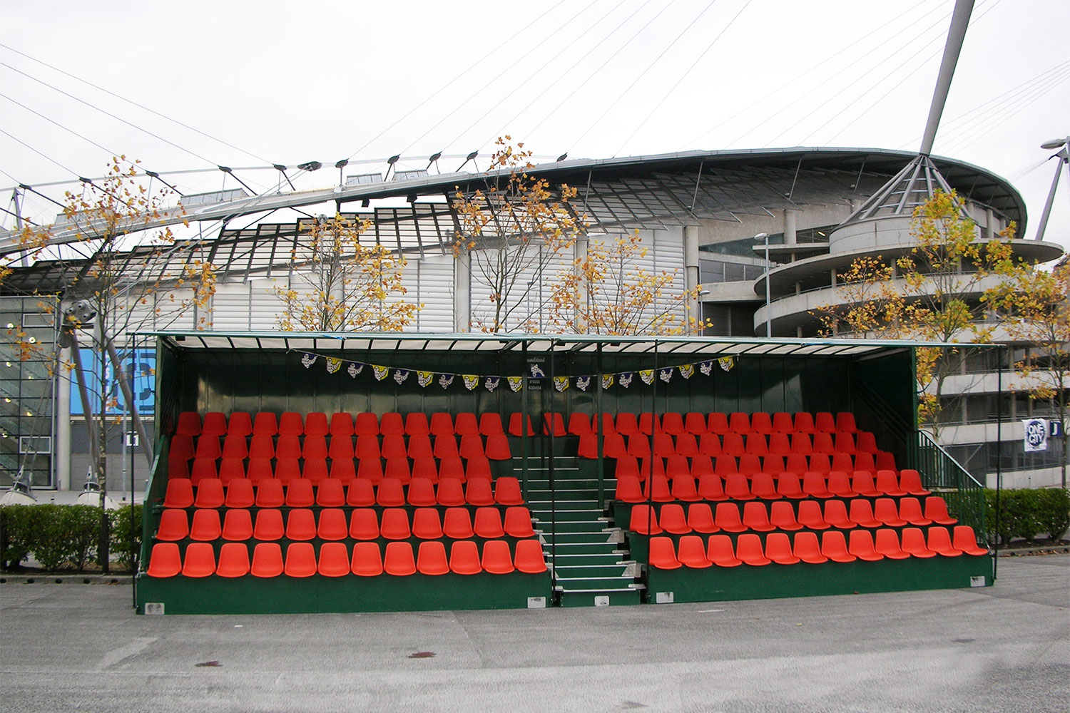 Grandstand Hire - 150 seats per block